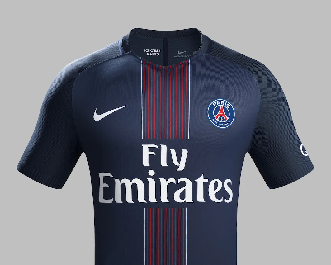 2016/17 Nike Home Kits: Manchester City, PSG & Barcelona